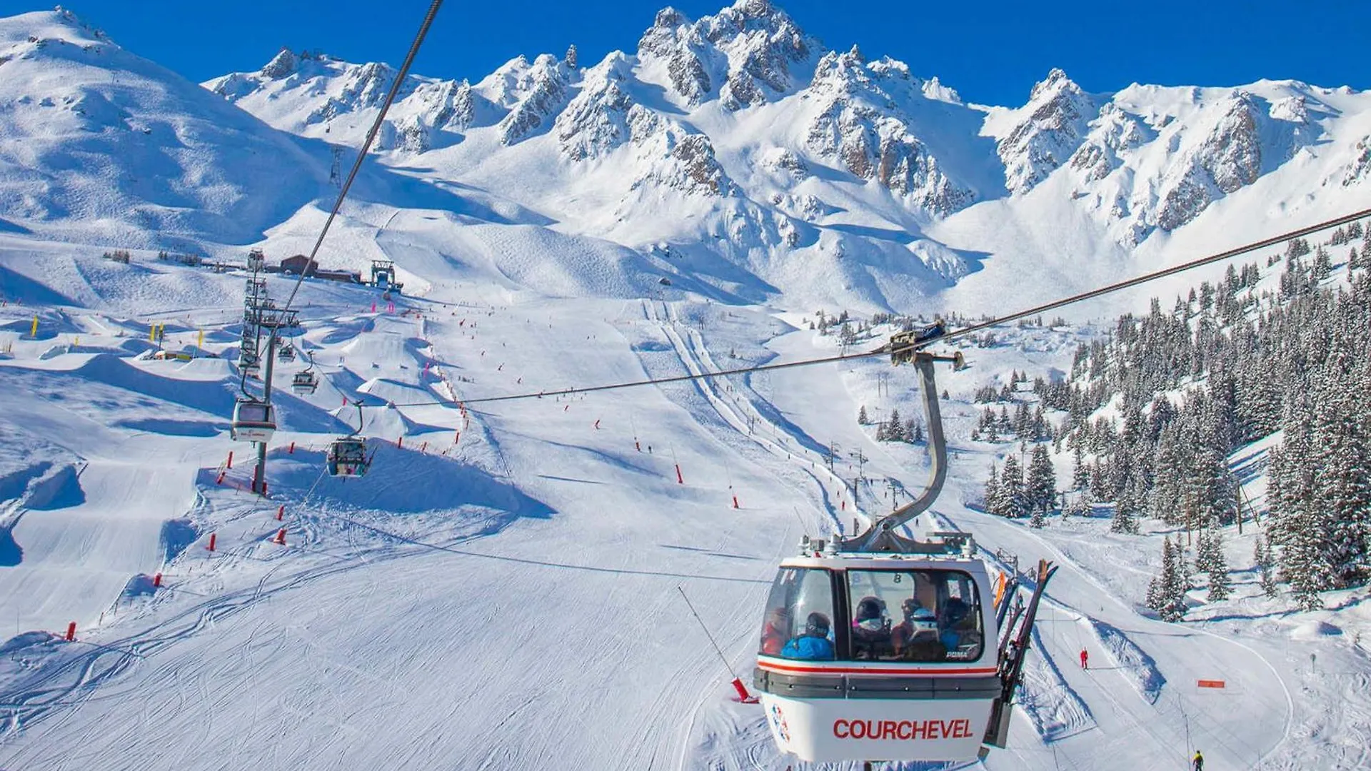 Appartement Skis Aux Pieds, 6 Pers, 2 Pieces Cabine, Balcon, La Tania - Fr-1-182A-7 Courchevel France